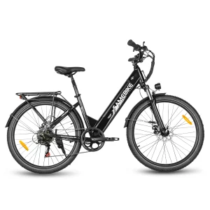 SAMEBIKE RS-A01 Pro Městské elektrokolo pro dojíždění – 26" Nízký nástup