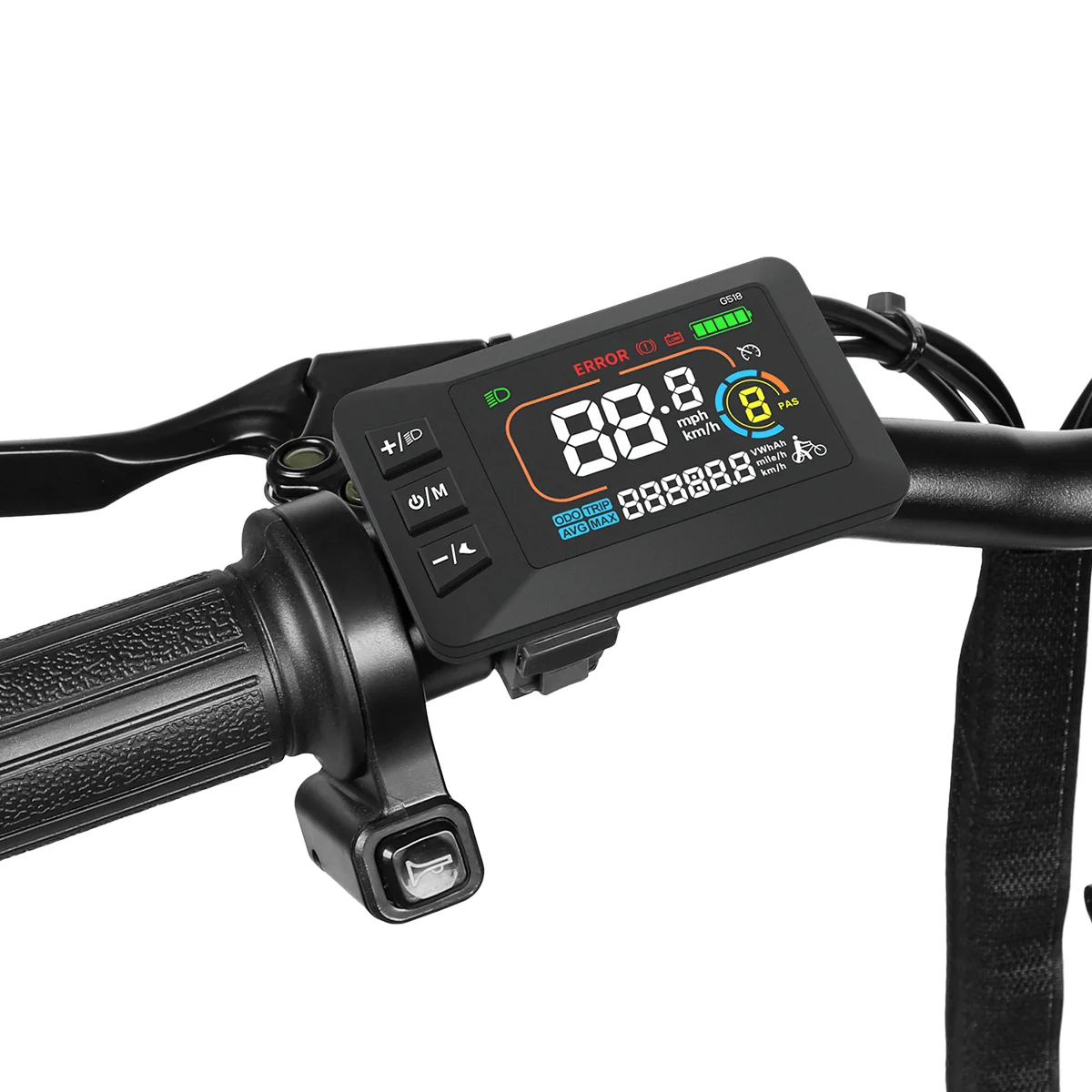 Kompaktní barevný LCD displej SAMEBIKE