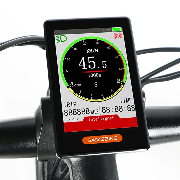Svislý barevný LCD displej SAMEBIKE