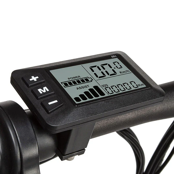 Monochromatický LCD displej SAMEBIKE s ovládáním