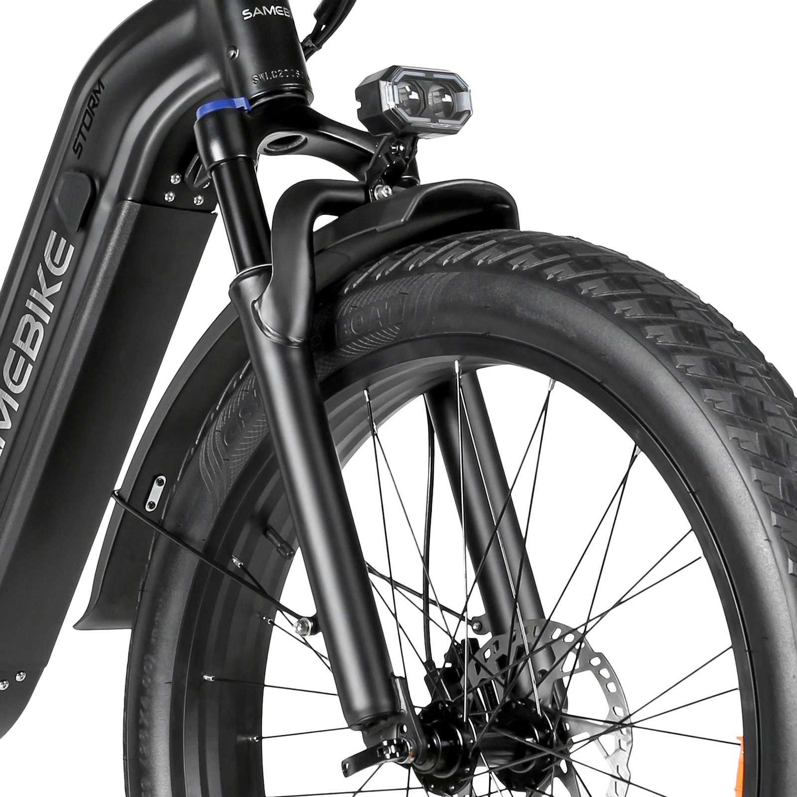 Uzamykatelná odpružená vidlice SAMEBIKE CREST