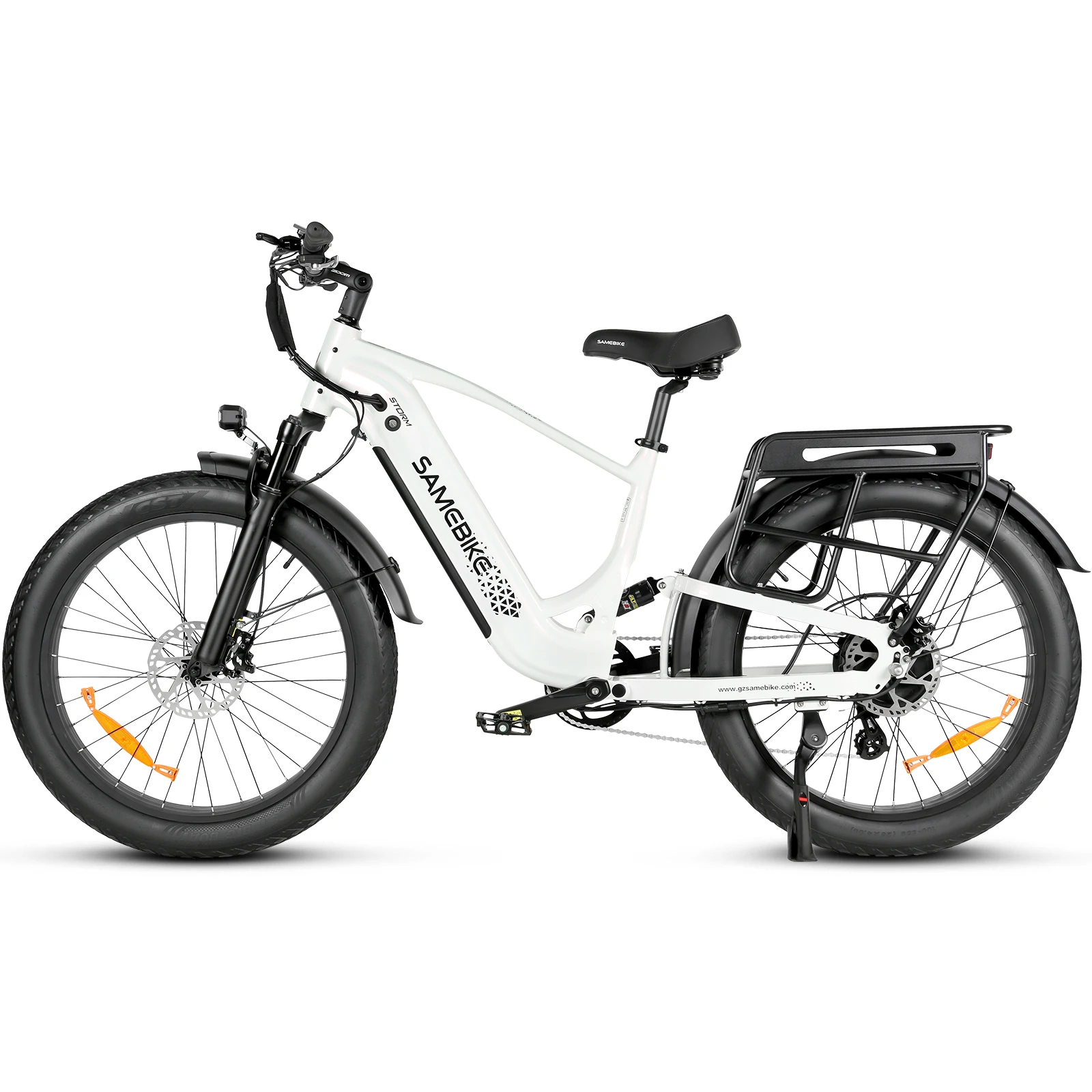 Bílá SAMEBIKE STORM – boční pohled zleva