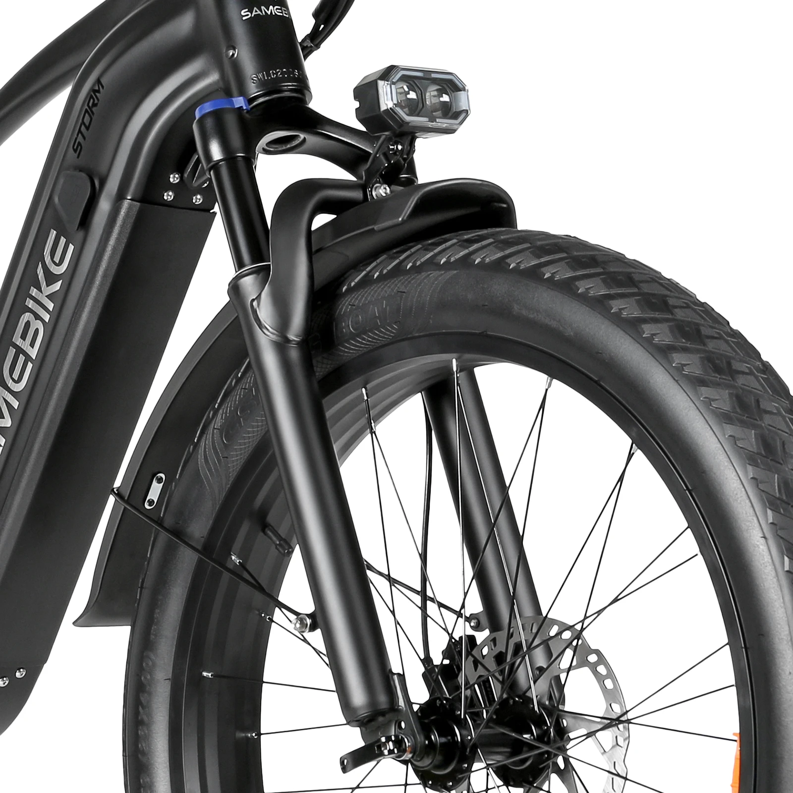Uzamykatelná odpružená vidlice SAMEBIKE STORM
